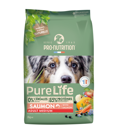 Pro Nutrition - Pure Life Adult Medium Saumon