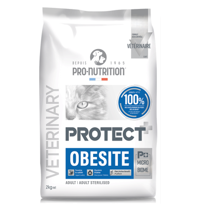 Croquette chat obèse ou en surpoids - Pro Nutrition Protect Obésité